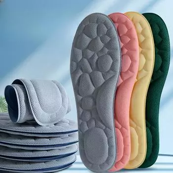 Мягкие стельки для женщин и мужчин, массажные стельки из пены с эффектом памяти, спортивные стельки 35-36