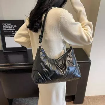 Мягкие сумки на плечо для женщин, повседневная сумка на плечо большой вместимости, портативные сумки, водонепроницаемая сумка на плечо