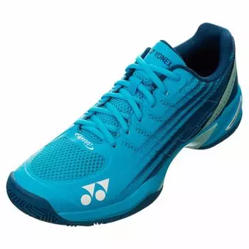 Мягкие теннисные кроссовки YONEX Power Cushion Team GC SHTTGC для кортов с искусственным травяным покрытием Low Cut 3E Blue x [Поле для ракеток] [Мягкие в комплекте]