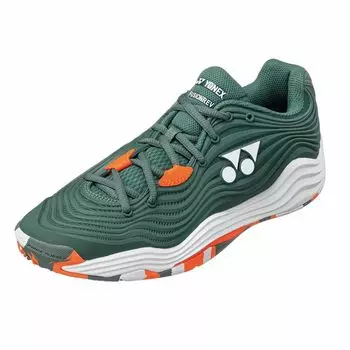 Мягкие теннисные туфли Yonex Power Cushion Fusion Rev 5 Men GC SHTF5MGC Low Cut 3E Design для искусственных травяных кортов унисекс унисекс [Racquet Field]