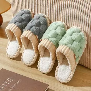 Мягкие уютные, удобные домашние тапочки, повседневные 36-37 (for 35-36 розовый