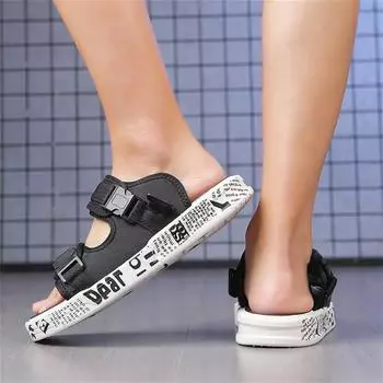 Мягкие весенне-осенние тапочки на лето, резиновые сандалии для мужчин, белые ботинки для мужчин, кроссовки, спортивные, дизайнерские, высшего качества 5