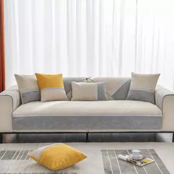 Мягкие водонепроницаемые диванные полотенца, устойчивые к моче, анти-кошачьи царапины, чехлы для диванов для гостиной, противогрязные, нескользящие, секционные чехлы для диванов 70 x 50cm 1pc