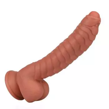Мягкие жидкие силиконовые весы 23 см, искусственный фаллоимитатор в форме пришельца, реалистичный пенис, монстр-ремешок на члене, секс-инструменты для женщин