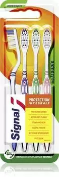 Мягкие зубные щетки Signal Anti-Plaque Action TU прозрачный