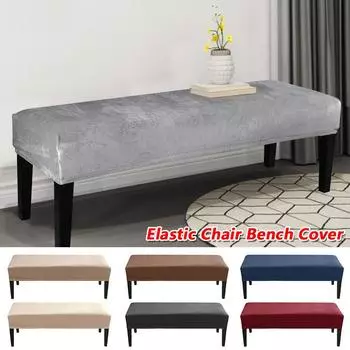 Мягкий эластичный чехол для стула из спандекса для обеденной зоны, чехол для стула, чехол для стула, гостиная, кухня, спальня тёмно-синий