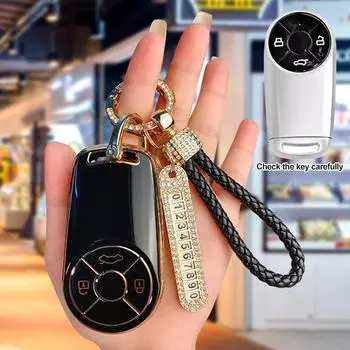 Мягкий автомобильный чехол для ключа из ТПУ для GWM HAVAL H6 M6 ORA Good Cat White Cat IQ Fob Holder Key Cover Accessories
