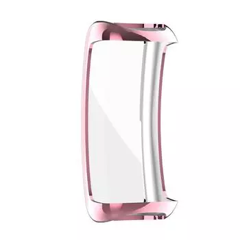 Мягкий бампер TPU, сменный портативный защитный чехол для смарт-часов, всеобъемлющая защитная оболочка для часов Fitbit Inspire 3 серый