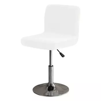 Мягкий бархатный клубный вращающийся чехол на стул небольшого размера, чехол на стул с короткой спинкой для столовой, кухни, эластичный декор, чехол для стула, сиденья 1 piece