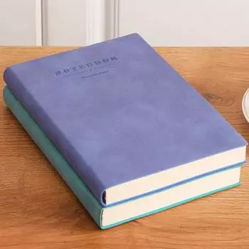 Мягкий блокнот А5 — ежедневный журнал в мягкой обложке из искусственной кожи, 180 листов/360 страниц с линиями, 8,3 х 5,8 дюйма, подарки для мужчин, женщин, блокноты для работы серый