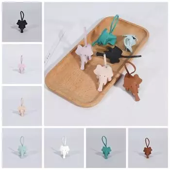 Мягкий брелок для ключей в виде куклы-животного, забавный брелок для ключей от машины, аксессуары для сумки, подвесные аксессуары style 7