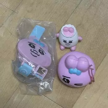 Мягкий брелок-наручные часы в виде кролика Opanchu, фигурка Opanchu Usagi