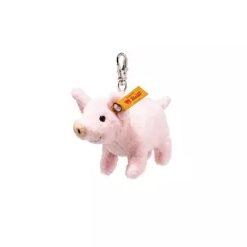 Мягкий брелок-подвеска Steiff Lucky 112652 Свинья, розовый