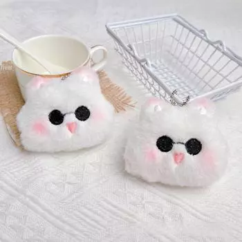 Мягкий брелок с изображением мультфильма «Годжо Сатору» — милая пищащая игрушка в подарок для девушки Squeaky Bead Necklace