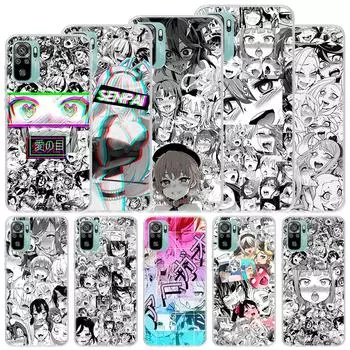 Мягкий чехол Anime Girl Japan Manga Face для Xiaomi Redmi Note 11S 10S 11 10, чехол для телефона 11T 11E Pro 9 9S 8 8T 9T 7 6 5 4X Shell Co Redmi Note 11S 4G