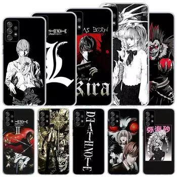 Мягкий чехол Anime Manga Death Note Ryuk для Samsung Galaxy A52 A53 A32 A22 A12 5G Phone Cover A33 A23 A13 A72 A73 A02S A03S A42 Co Samsung A02S