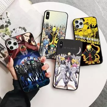 Мягкий чехол Assassination Classroom для iPhone 14 13 12 Mini 11 Pro X XR XS Max 7 8 5 6 6S Plus SE3 SE 2022 2020 Япония Аниме Coque 6Plus and 6sPlus