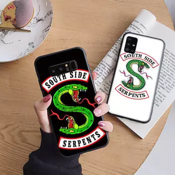 Мягкий чехол B12 South Side для iPhone 11 12 13 14 15 Pro Max Samsung S22 S23 S24 FE Ultra Xiaomi Redmi Note VIVO V27 Realme C21 OPPO Reno 8