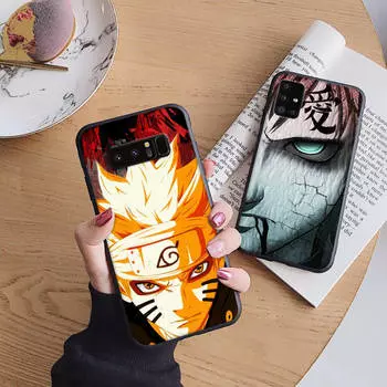 Мягкий чехол B196 Naruto для iPhone 11 12 13 14 15 Pro Max Samsung S22 S23 S24 FE Ultra Xiaomi Redmi Note VIVO V27 Realme C21 OPPO Reno 8
