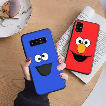 Мягкий чехол B198 Smiling для iPhone 11 12 13 14 15 Pro Max Samsung S22 S23 S24 FE Ultra Xiaomi Redmi Note VIVO V27 Realme C21 OPPO Reno 8