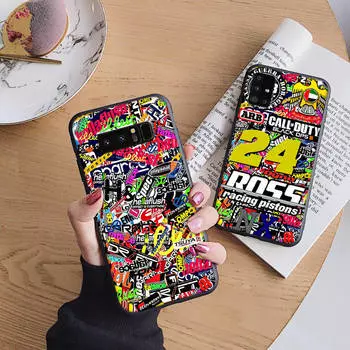 Мягкий чехол B209 с гибридным дизайном для iPhone 11 12 13 14 15 Pro Max Samsung S22 S23 S24 FE Ultra Xiaomi Redmi Note VIVO V27 Realme C21 OPPO Reno 8