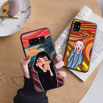 Мягкий чехол B217 fantasy для iPhone 11 12 13 14 15 Pro Max Samsung S22 S23 S24 FE Ultra Xiaomi Redmi Note VIVO V27 Realme C21 OPPO Reno 8