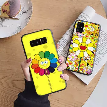 Мягкий чехол B70 smiley для iPhone 11 12 13 14 15 Pro Max Samsung S22 S23 S24 FE Ultra Xiaomi Redmi Note VIVO V27 Realme C21 OPPO Reno 8