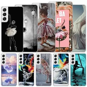 Мягкий чехол Ballerina Ballet Dancing для Samsung Galaxy M12 M21 M30S M31 M32 M51 M52, чехол для телефона Note 8 9 10 + 20 Ultra J4 J6 Plus Samsung M11