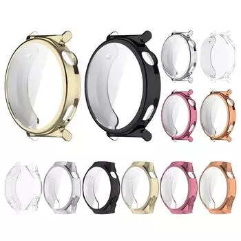 Мягкий чехол-бампер из ТПУ, защитный чехол, устойчивый к царапинам, защитный чехол для экрана, мягкий чехол-бампер из ТПУ для Huawei Watch GT5 Pro 42/46MM 42mm белый