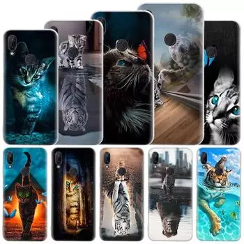 Мягкий чехол Cool Animal Big Cat Tiger для Xiaomi Mi 11 Lite 11i 12X 11T 10T 9T Pro, чехол для телефона 12 10 9 8 5X 6X Ultra, чехол Xiaomi Mi 11 Lite