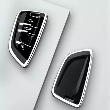 Мягкий чехол для автомобильного ключа дистанционного управления из ТПУ для BMW X1 X3 X5 X6 X7 1 3 5 6 7 серии G20 G30 G11 F15 F16 G01 G02 F48 автомобильные аксессуары