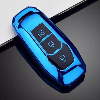Мягкий чехол для дистанционного ключа из ТПУ для Ford Focus 3 4 ST Mondeo 5 MK5 Mustang F-150 Explorer Edge Fiesta Kuga MK3 4