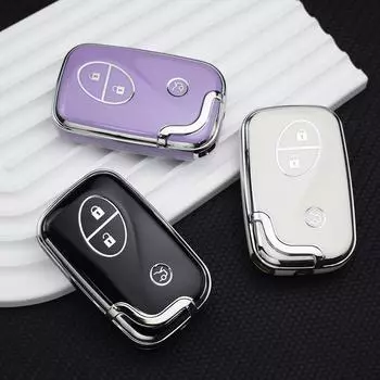 Мягкий чехол для дистанционного ключа из ТПУ для Lexus CT200H GX400 GX460 IS250 IS300C RX270 ES240 ES350 LS460 GS300 450h 460h аксессуары Key Case белый