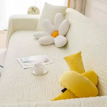 Мягкий чехол для дивана, ткань Ins Style, полотенце для дивана, зимний чехол для дивана, устойчивый к царапинам кошек, всесезонная универсальная подушка для сиденья 180*130cm