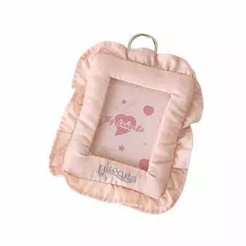 Мягкий чехол для карточек с фотографиями, с брелоком для ключей, кулон для хранения фотографий Фото