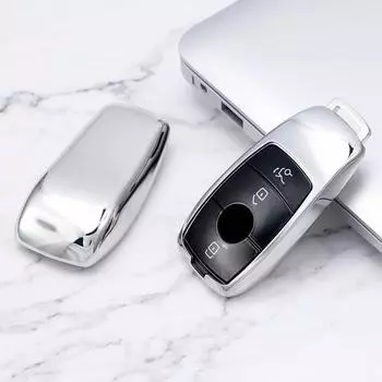 Мягкий чехол для ключей из ТПУ для Mercedes-Benz ACES Class GLA GLC GLE GL GLS CLA CLS AMG W205 W213 W177 W222 E200 E300 C260