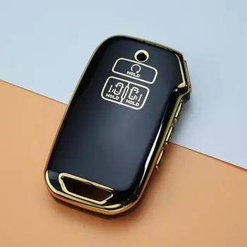 Мягкий чехол для ключей из ТПУ с 7 кнопками для Kia K5 K3 K4 Sportage Carnival Sedona, автомобильный чехол-брелок, держатель, защитные аксессуары Key Case белый