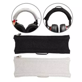 Мягкий чехол для оголовья для наушников QC25 QC15 QC35II MSR7, сменная повязка на голову серый