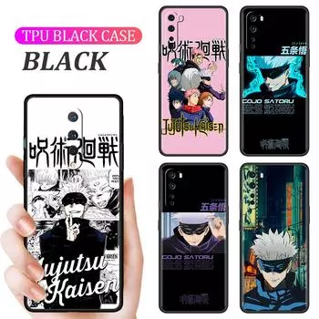 Мягкий чехол для OnePlus 8T 7 9 8 Pro Nord 2 Z N10 5G 9R N100 7T 6T N200 CE черный силиконовый чехол для телефона аниме дзюдзюцу кайсен OnePlus Nord Z