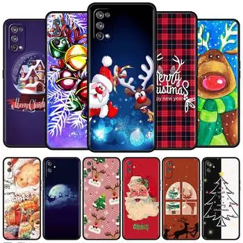 Мягкий чехол для Oppo Realme 8 C21Y C21 GT Neo 2 Pro 3 7 9 Pro 8i 6 C11 9i C35 C15 Master C12 C3, чехол для телефона с Рождеством, принципиально Realme C11 2020