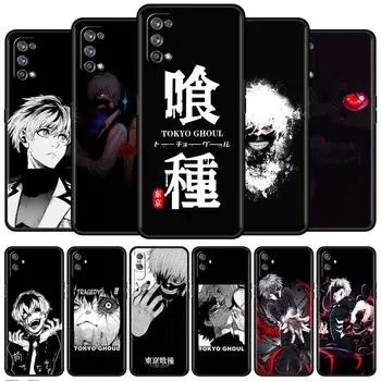Мягкий чехол для Oppo Realme 8 C21Y C21 GT Neo 2 Pro 3 7 9 Pro 8i 6 C11 9i C35 C15 Master C12 C3, чехол для телефона Tokyo Ghoul, аниме-капа Realme C11 2020