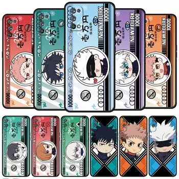 Мягкий чехол для Oppo Realme 8 C21Y C21 GT Neo 2 Pro 3 7 9 Pro 8i 6 C11 9i C35 C15 Master C12 C3, чехол для телефона Jujutsu Kaisen Card Realme C11 2020