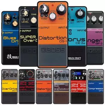 Мягкий чехол для Samsung Galaxy A51 A71 A50 A21s A12 A32 A52 A22 A72 A31, силиконовый чехол для телефона A41 A02s, чехол Funda Boss Distorions Pedal for Samsung A02