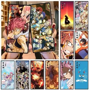 Мягкий чехол для Samsung Galaxy Note 20 Ultra 10 Plus Lite A50 A70 A20 A40 A20e 9 8 A60 A10e Funda, чехол для телефона FAIRY TAIL, аниме Sac Samsung Note 8