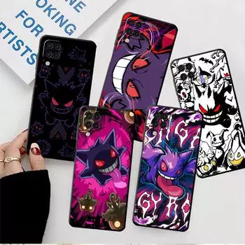 Мягкий чехол для Smaung Galaxy A52 A13 A53 A12 A51 A32 A21s A33 A22 A23 A31 A03 A72 A41 A11 A04 Чехол для телефона Pokemon Gengar Cool Sac Samsung A03