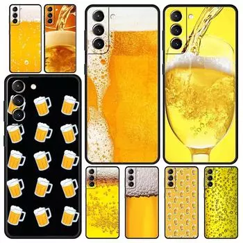 Мягкий чехол для телефона «Алкогольный летний пузырь» для Samsung Galaxy S24 S23 S22 S20 Ultra S21 FE 5G S10 S9 Plus S10E S8 20, силиконовый чехол Samsung S21 Plus