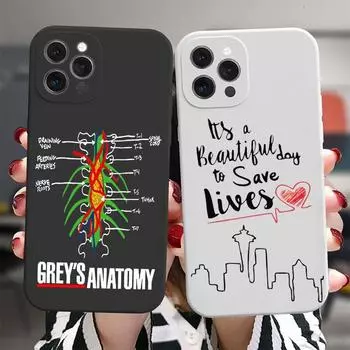 Мягкий чехол для телефона «Анатомия страсти» «Ты мой человек» для iPhone 13 12 Pro MAX 11 Pro Max 6S 7 8 Plus XS Max XR XS, чехол ярких цветов iPhone 6 6s