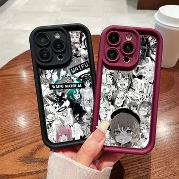 Мягкий чехол для телефона Angel Eye TPU для Samsung A05 A13 A23 A53 A14 A24 A34 A54 A15 A25 A35 A55 S20 S23 FE S24 Ultra Ae75 Desire Anime Girl Design Art Samsung A03