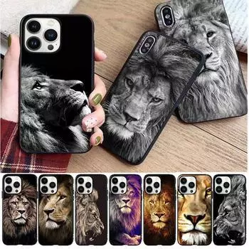 мягкий чехол для телефона ASLAN LION THE CHRONICLES для iPhone 14pro 11pro 12 13pro max 5s 6s xs 7 8plus SE xr 12mini Coque Cases Iphone 5 5S