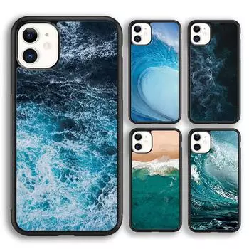 Мягкий чехол для телефона Blue Sea Ocean Waves для iPhone 14 XR X XS Max 5S 6S 7 8 Plus SE 2020 11 12 13 Pro Max Mini Phone Cover iPhone 6plus